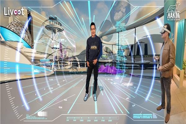 Egyptian Singer Hakim Joins Metaverse for 1st Time Featured Image