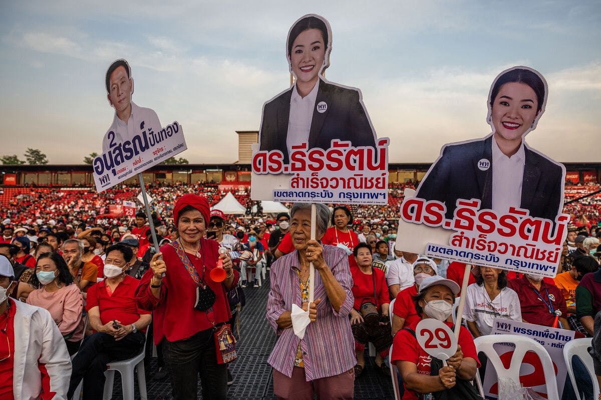 Thai Political Party Vows To Offer Crypto Gifts upon Victory Featured Image
